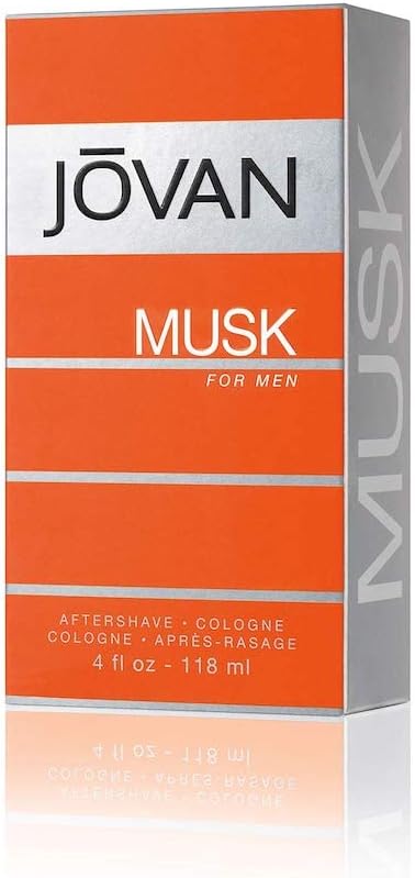 Jovan Musk For Men After Shave Cologne 118ml