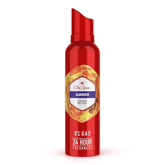 Old Spice Amber Deodorant Body Spray 140ml