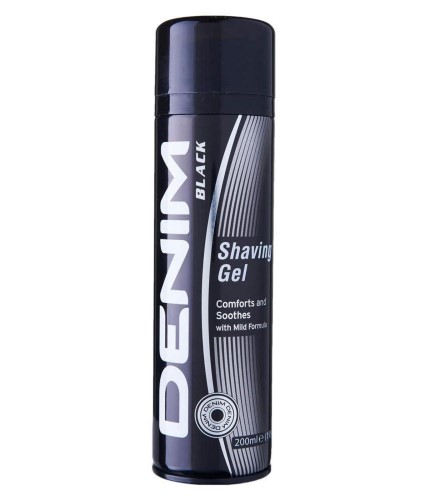 Denim Shaving Gel Black 200ml