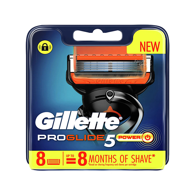 GIllette Proglide 5 Power - 8 Cartridges