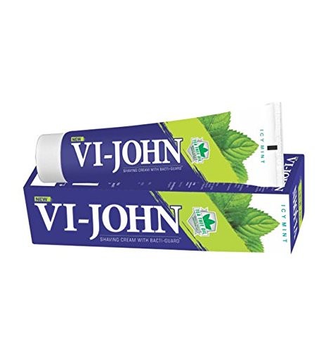 V-John Shaving Cream Icy Mint 125gm