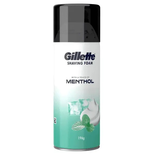 Gillette Shaving Foam Menthol 196g