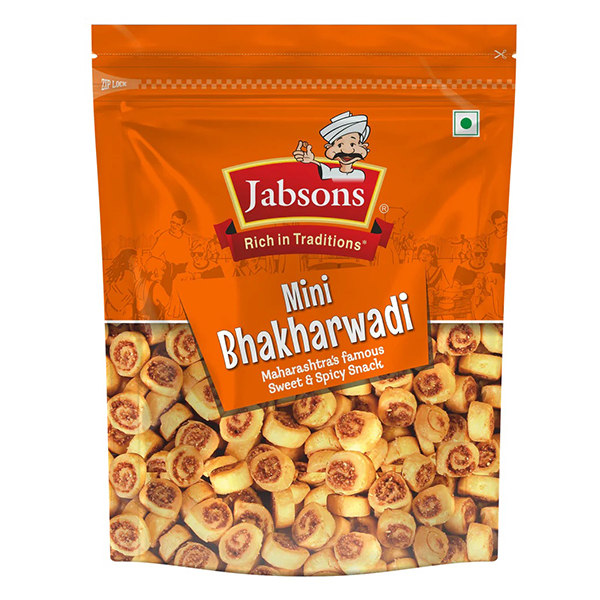 Jabsons Mini Bhakarwadi 160gm