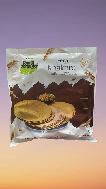 RAMJI DAMODAR JEERA KHAKRA 200 GM