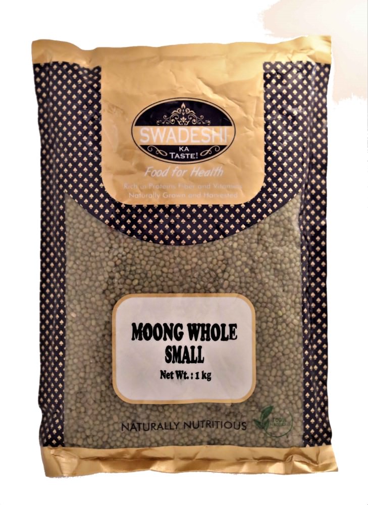 Swadeshi Moong Whole Small 1Kg