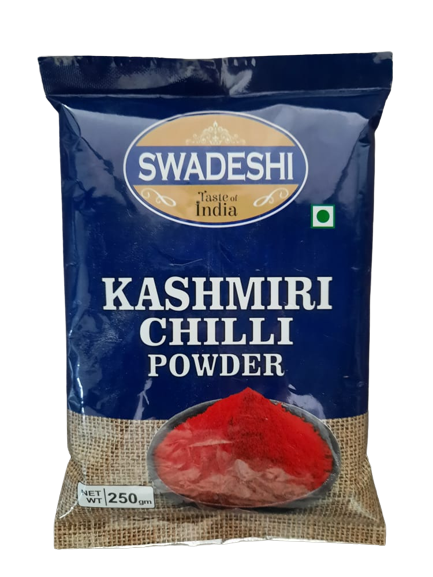 Swadeshi Kashmiri Chilli Powder 250gm Pouch