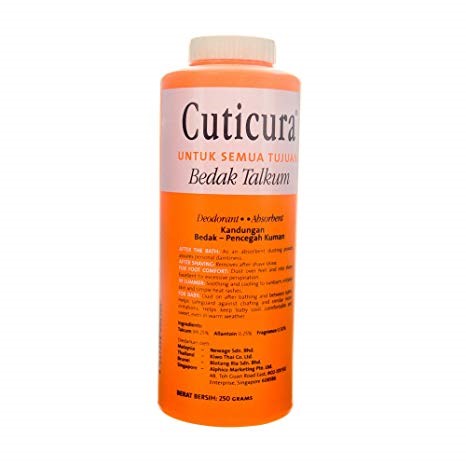 Cuticura Talcum Powder 250G