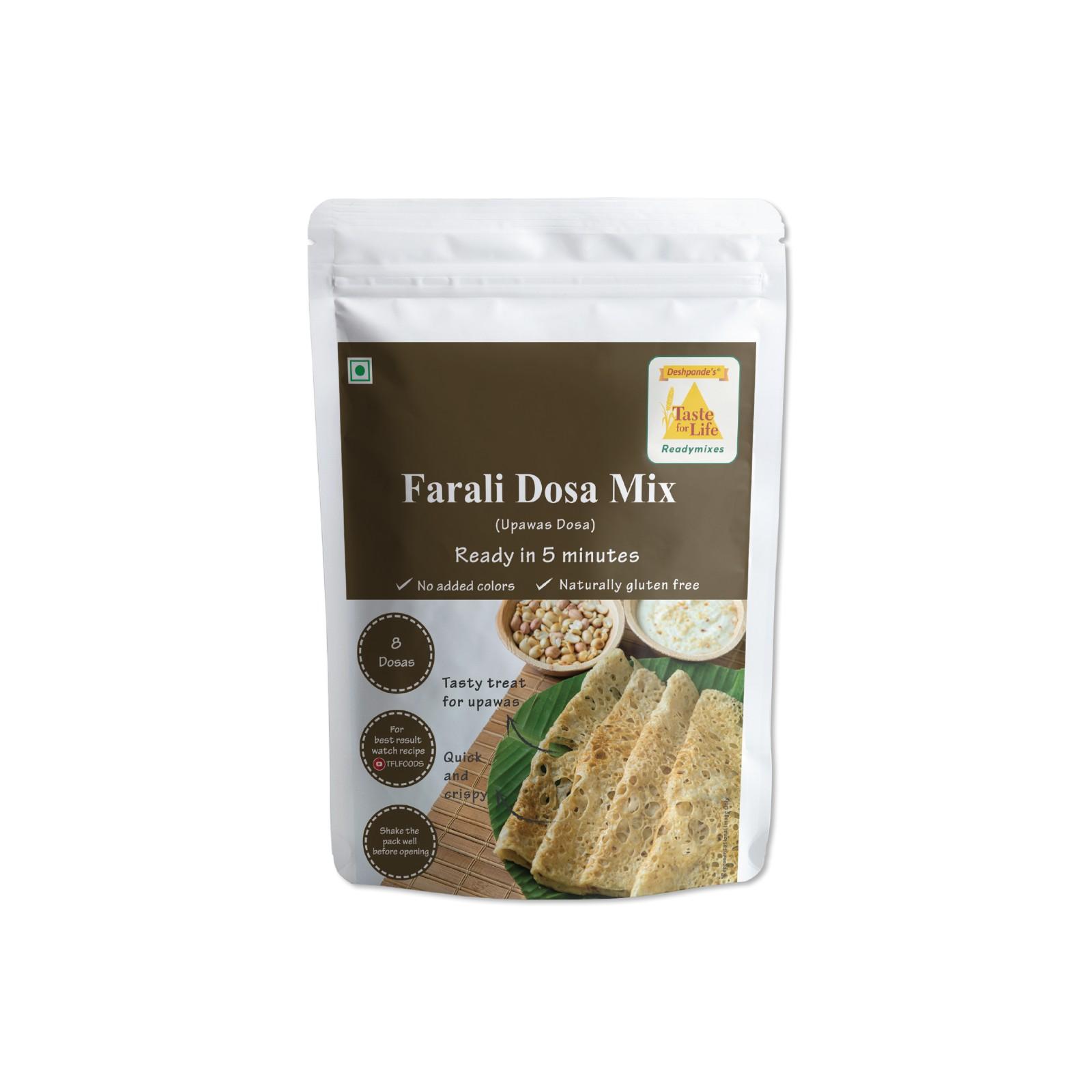TASTE FOR LIFE  FARALI DOSA MIX 200 GM
