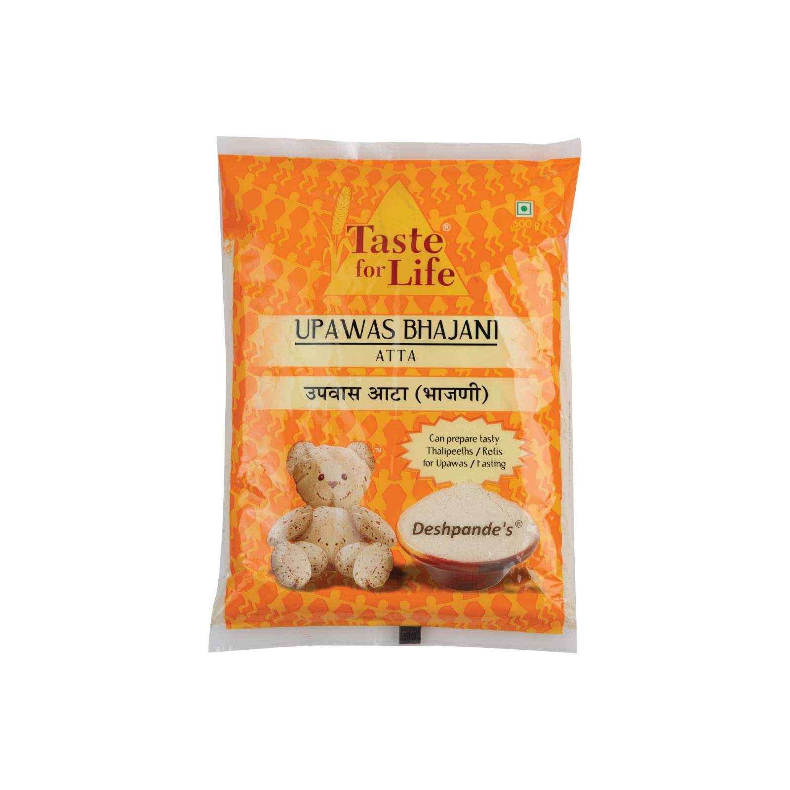 TASTE FOR LIFE  UPAWAS BHAJANI ATTA 500 GM