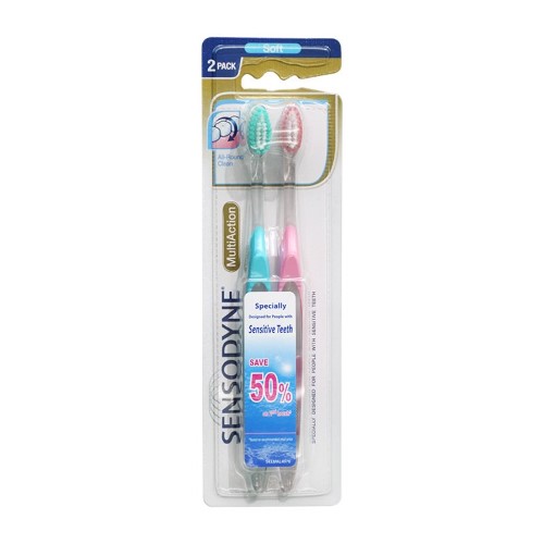 Sensodyne Multi Action Toothbrush Soft 2Pack