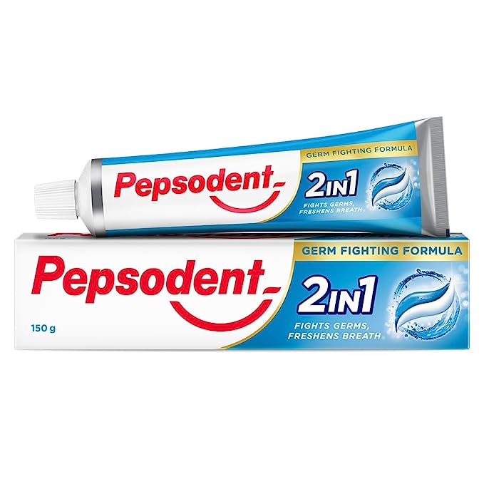 Pepsodent 2in1 Germ Fighting Formula Toothpaste 150g