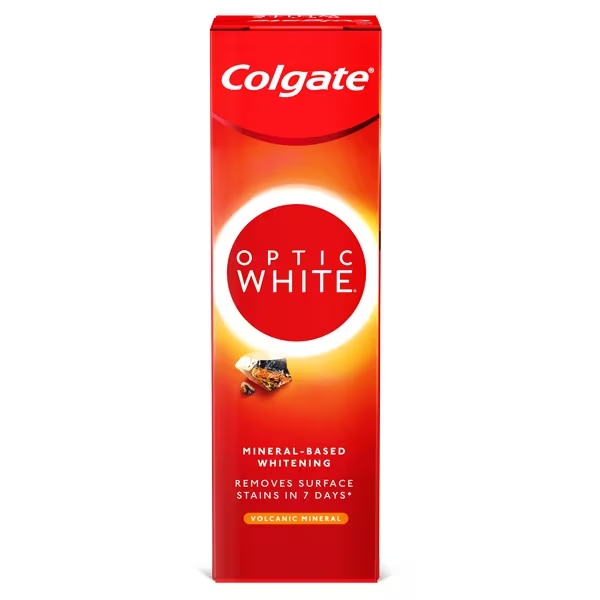 Colgate Optic White Volcanic Mineral 100gm